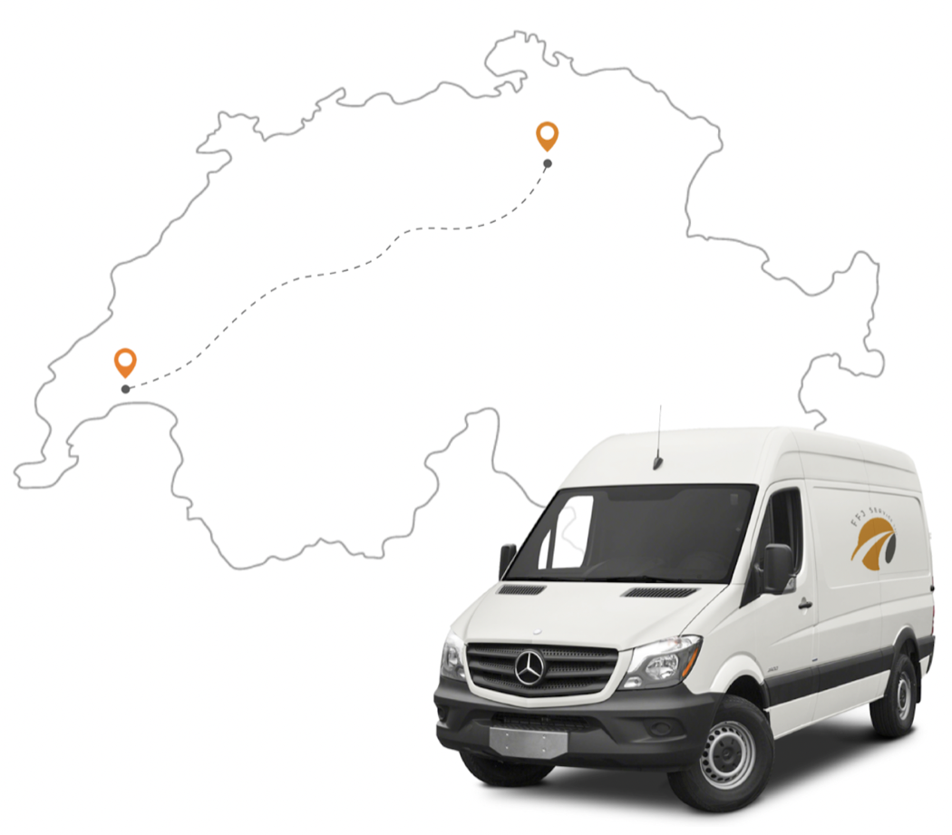 Couverture transport FFJ Service en Suisse